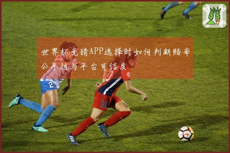 世界杯竞猜APP选择时如何判断赔率公平性与平台可信度