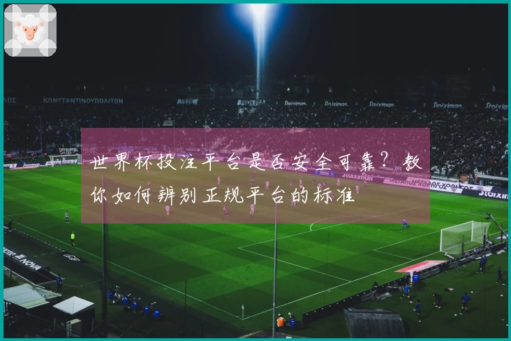 世界杯投注平台是否安全可靠？教你如何辨别正规平台的标准