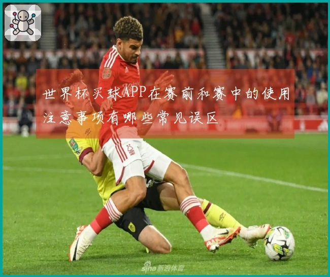 世界杯买球APP在赛前和赛中的使用注意事项有哪些常见误区