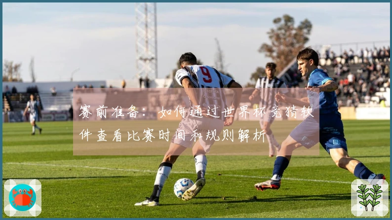 赛前准备：如何通过世界杯竞猜软件查看比赛时间和规则解析