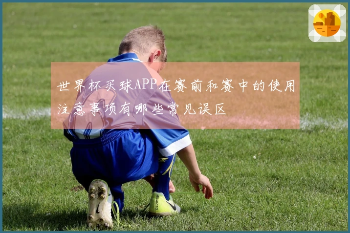 世界杯买球APP在赛前和赛中的使用注意事项有哪些常见误区