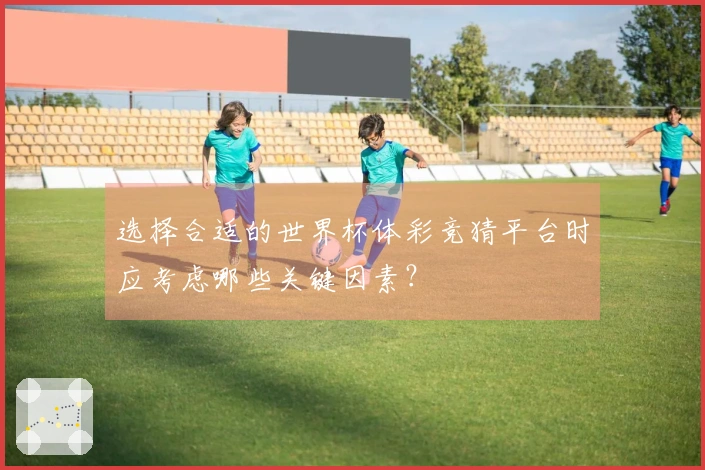 选择合适的世界杯体彩竞猜平台时应考虑哪些关键因素？